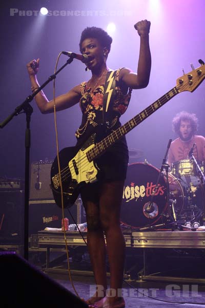 NOISETTES - 2008-06-08 - PARIS - La Cigale - Shingai Elizabeth Maria Shoniwa - Jamie Morrison